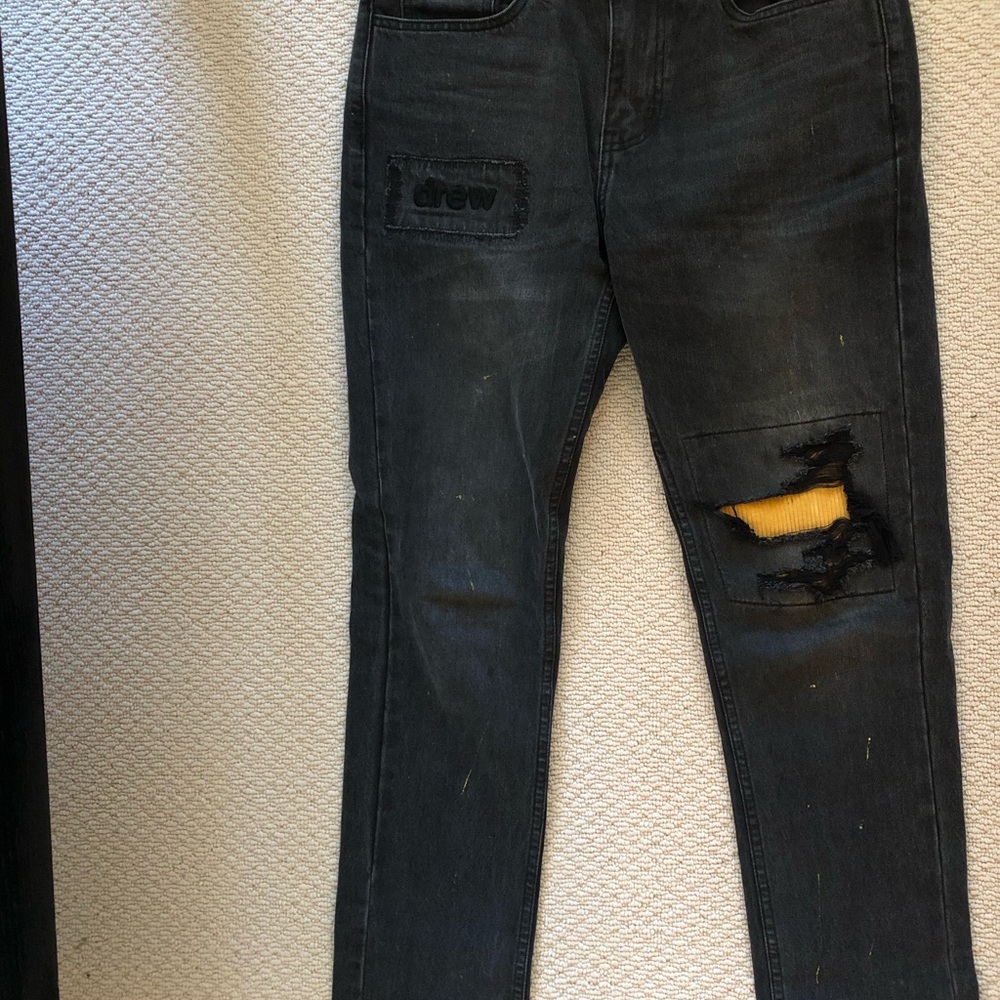 Drew House Black Vintage Jeans